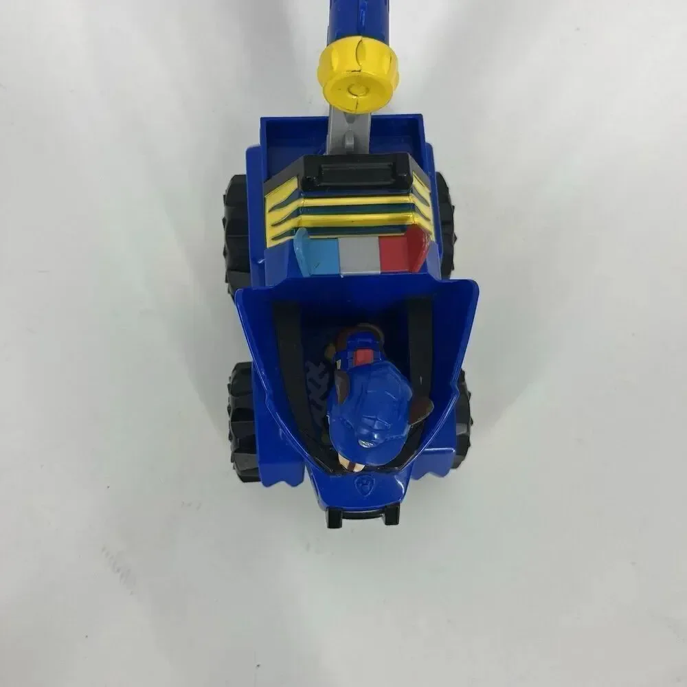 Paw Patrol Deluxe Vehicle Lot of 4 Chase Rocky Skye Ryder Action Figures Toy Set